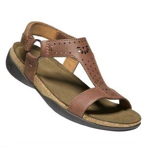 Keen Ana Kaci T-Strap Cafe au Lait Sandal Women’s Size 9 1/2